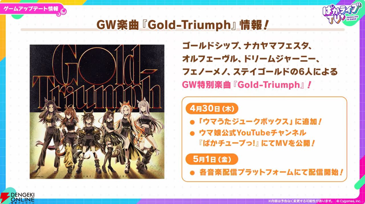 【ウマ娘】無料ガチャ80連もあるゴールドウィークがきた！