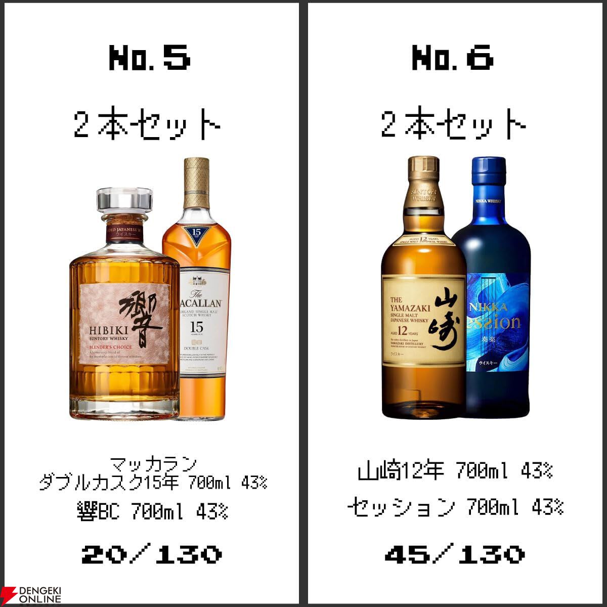 29,900円で響マスターズセレクト意匠ボトル、山崎18年、響21年、グレン