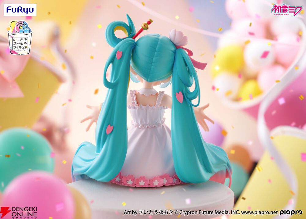 初音ミク】10周年記念の《ぬーどるストッパー》が登場。パステルカラー