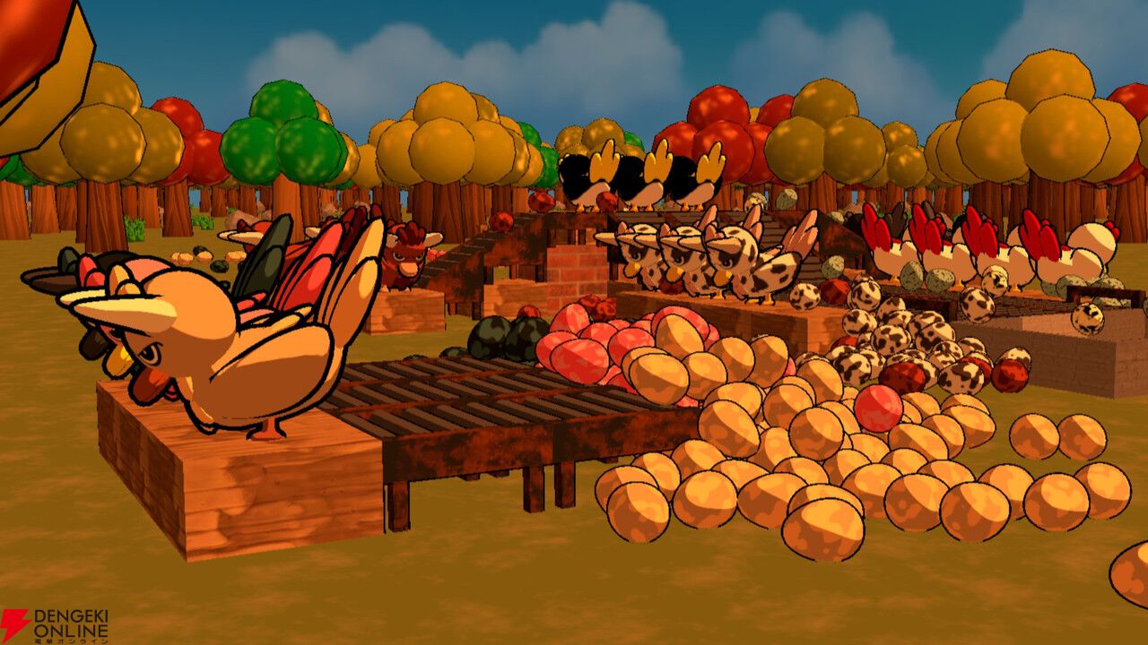 卵を割らないように10億稼ごう！ 物理演算×養鶏自動化『Billion Egg Farm』Steamストアページが公開