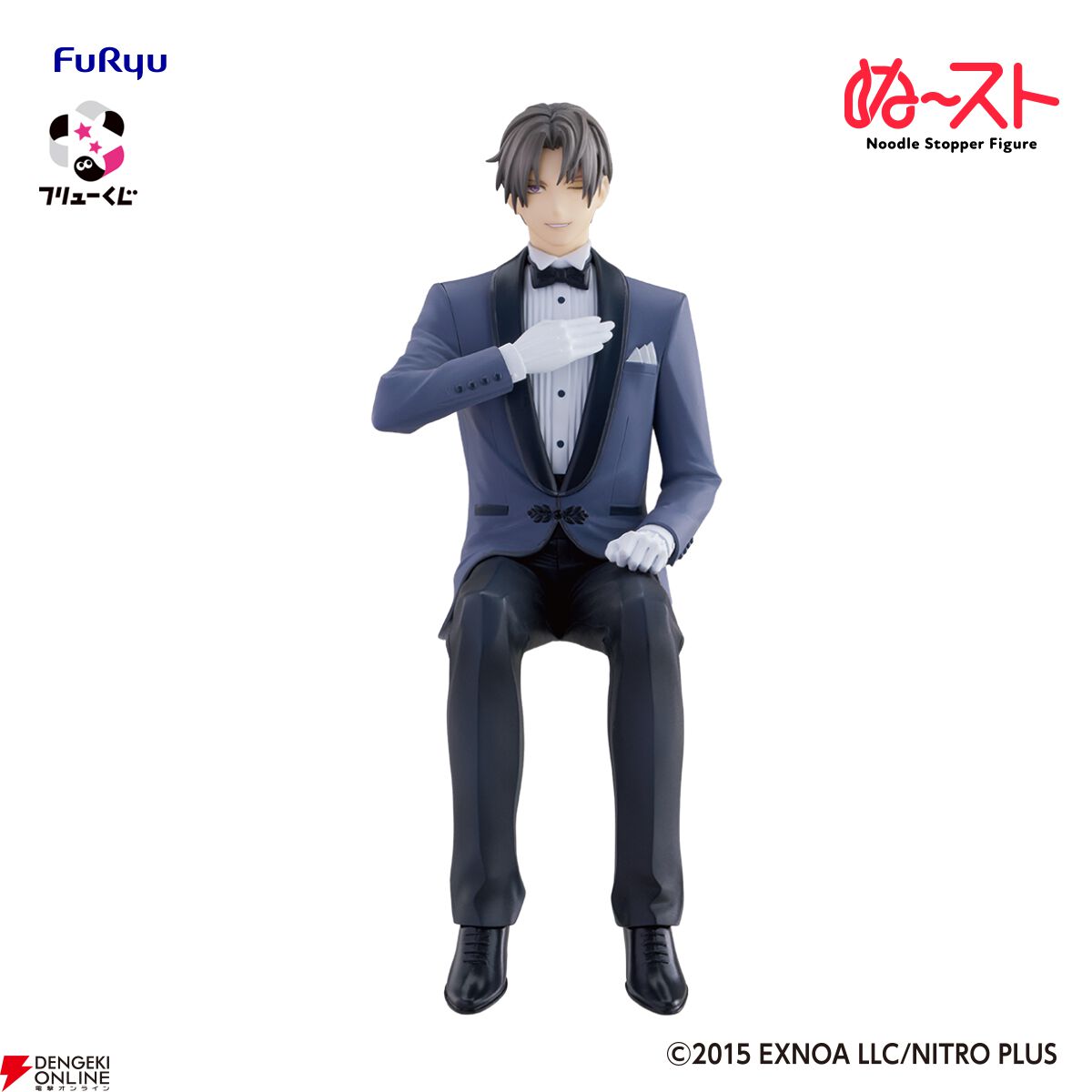 祝装姿の燭台切光忠＆へし切長谷部のぬーどるストッパーフィギュアが