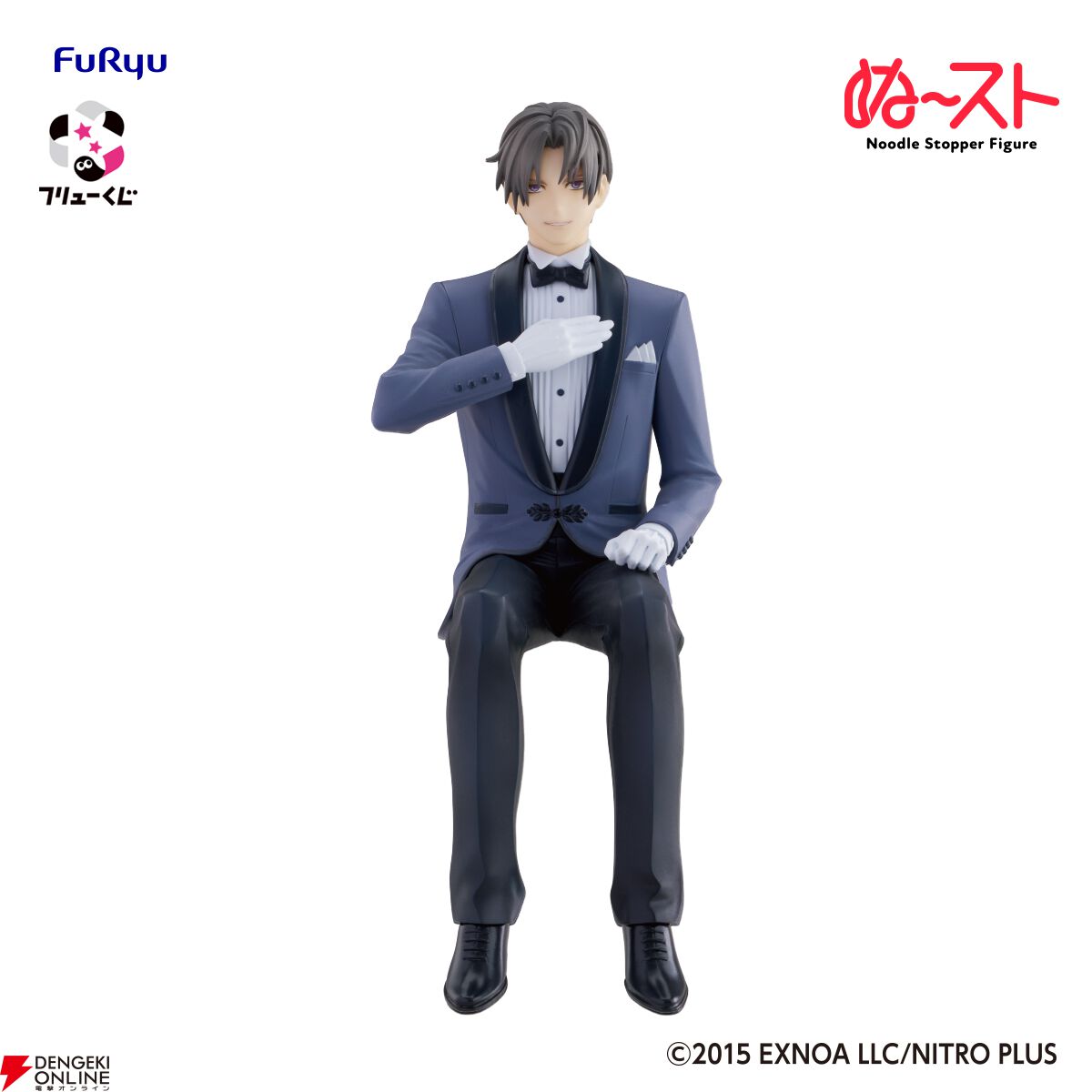 祝装姿の燭台切光忠＆へし切長谷部のぬーどるストッパーフィギュアが