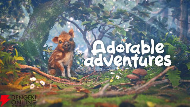 赤ちゃんイノシシが“嗅覚”を使って大冒険。癒しの動物AVG『アドラブル・アドベンチャー』配信
