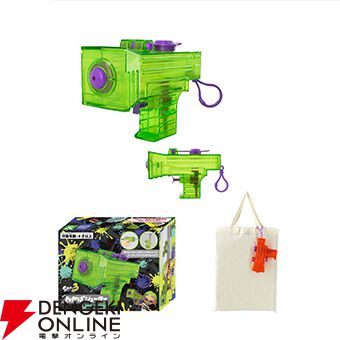 スプラトゥーン3　わかばシューター　水鉄砲　グリーン　×10 オレンジ×10 画像3/3＞『スプラトゥーン3』より《わかばシューター》の水鉄砲が登場