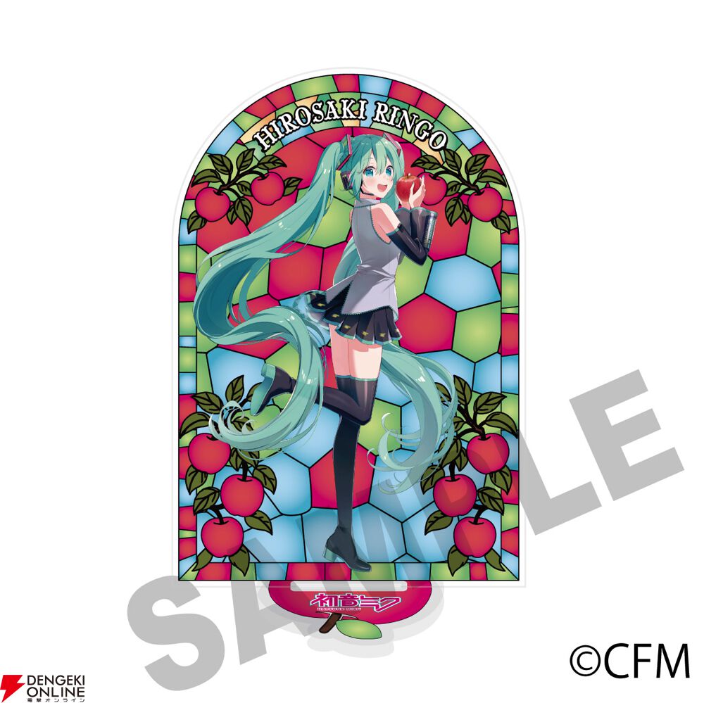 初音ミク】弘前コラボグッズの受注販売開始。桜ミク＆りんごミクの新作