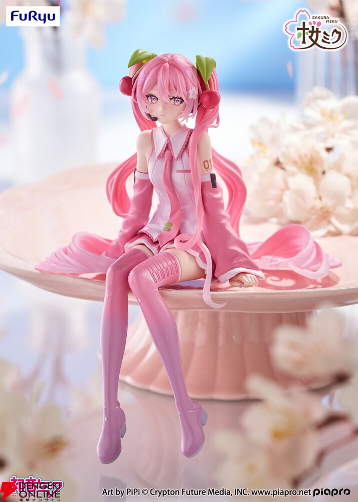 桜ミク』が《ぬースト》に登場。PiPi氏の美麗イラストを再現した