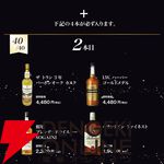 マッカラン12年、イチローズ、竹鶴などがランダムの1枠にラインナップ。16,800円の『ウイスキー5本福袋』は飲み比べにも最適