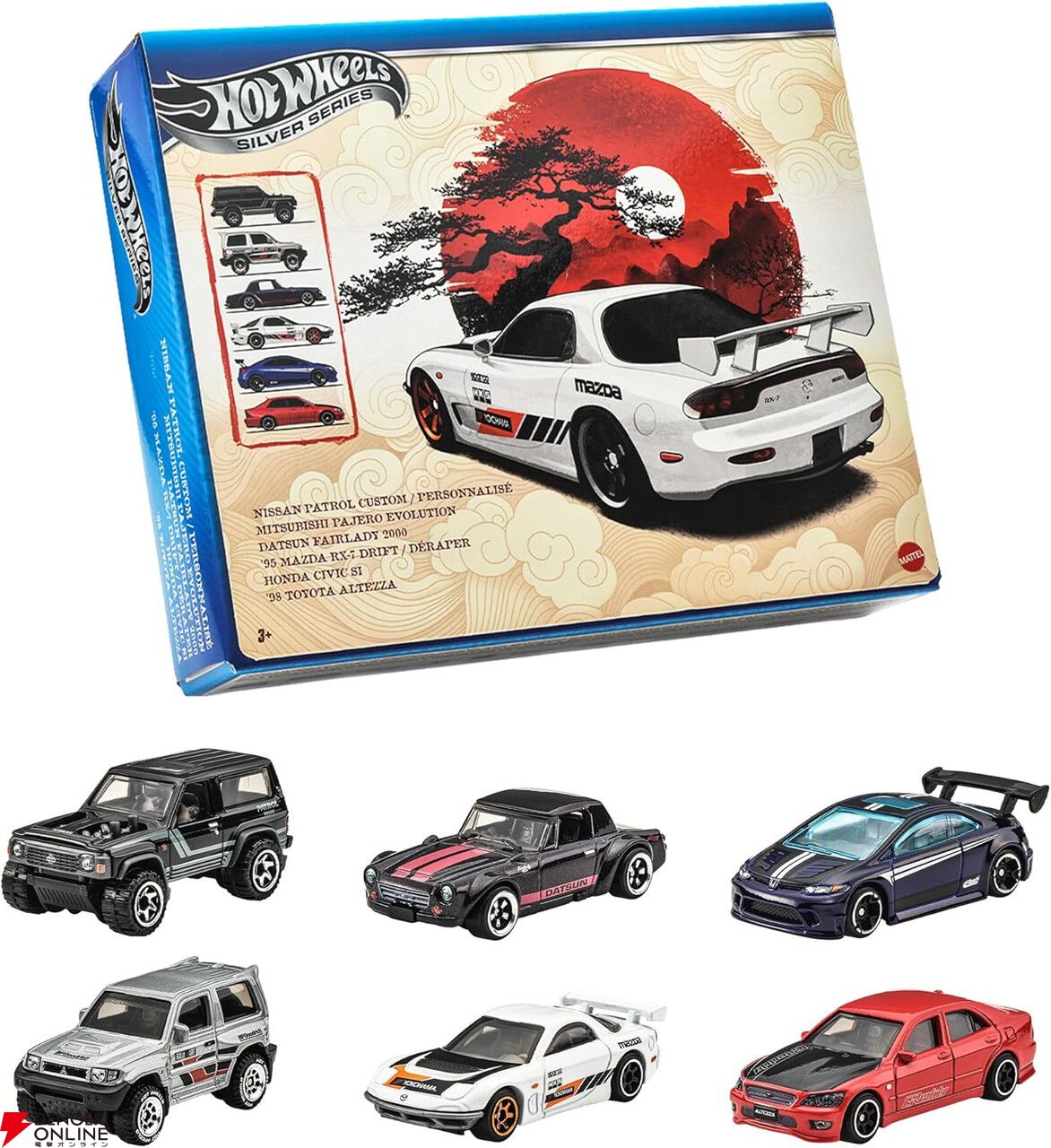 日本車文化がテーマのミニカー『ストリート・オブ・ジャパン マルチ