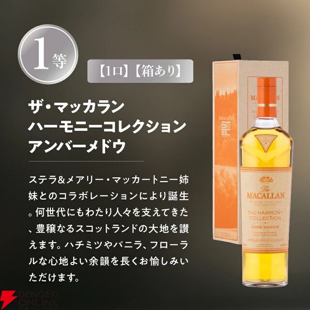 賞品はすべてザ・マッカラン。ダブルカスク18年も狙える13,980円の『ウイスキーくじ』が販売中