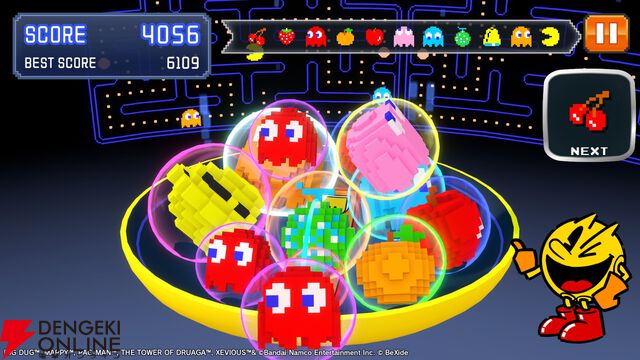 パックマンやマッピーを積み上げてくっつける3Dパズル『ナムコ レジェンダリー マウンテンズ』2026年夏配信