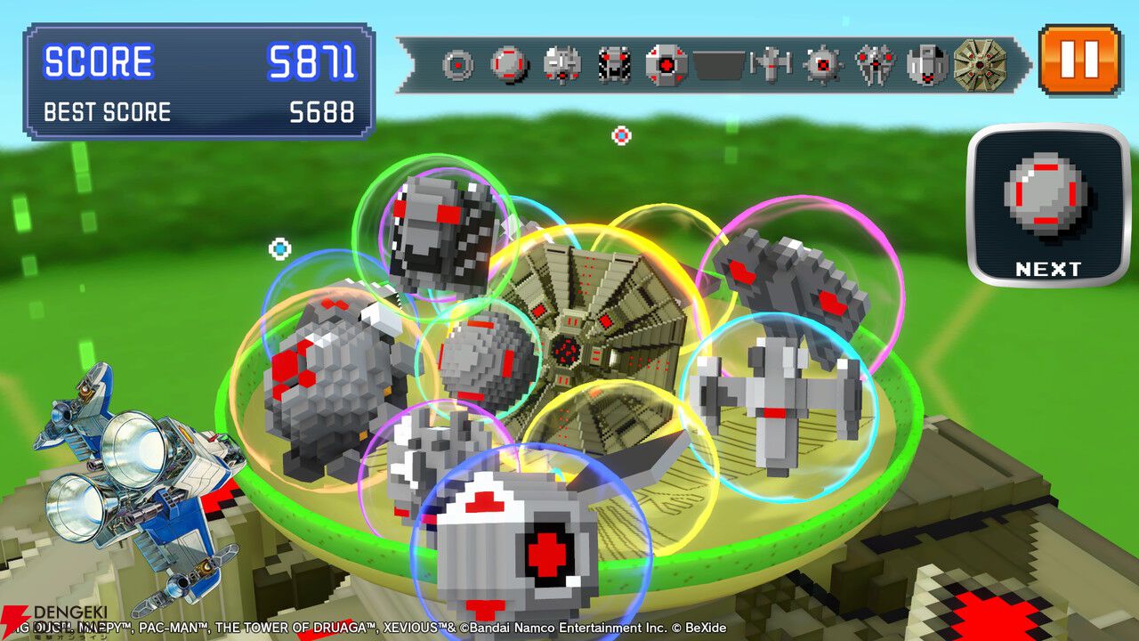 パックマンやマッピーを積み上げてくっつける3Dパズル『ナムコ レジェンダリー マウンテンズ』2026年夏配信