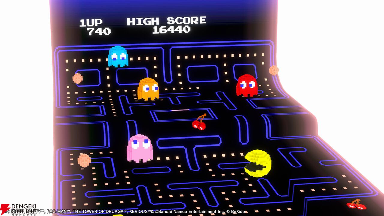 パックマンやマッピーを積み上げてくっつける3Dパズル『ナムコ レジェンダリー マウンテンズ』2026年夏配信