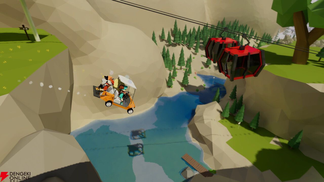 クレイジーなゴルフを楽しむマルチプレイゲーム『ヨーデルゴルフ』発表。BitSummitにプレイアブル出展