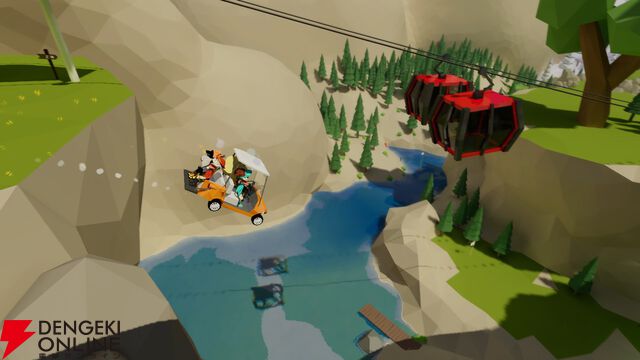 クレイジーなゴルフを楽しむマルチプレイゲーム『ヨーデルゴルフ』発表。BitSummitにプレイアブル出展