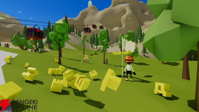 クレイジーなゴルフを楽しむマルチプレイゲーム『ヨーデルゴルフ』発表。BitSummitにプレイアブル出展