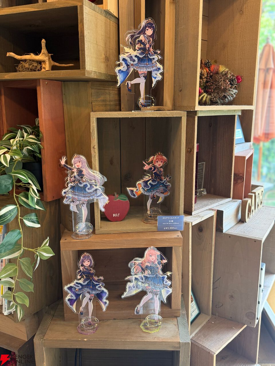 【ことめぐのアイプラ日記#11】アップルパイが楽しめるコラボカフェも同時開催中の“POP UP STORE～Stylish Choir～”立川会場をレポート！