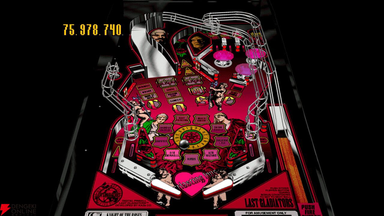 伝説のピンボールゲーム『Digital Pinball：Last Gladiators』が完全移植。Switch 2/Switch/Steamで2026年配信