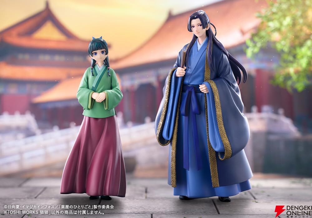 薬屋のひとりごと』猫猫がフィギュアブランド《OSHI WORKS》で立体化