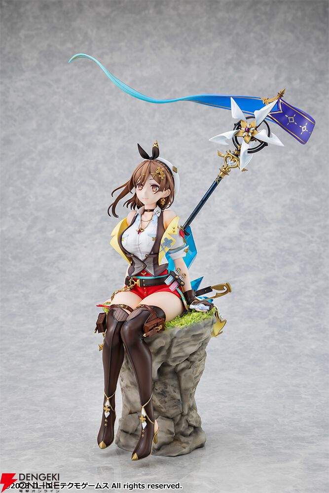 ライザのアトリエ3』メインビジュアルのライザがフィギュア化