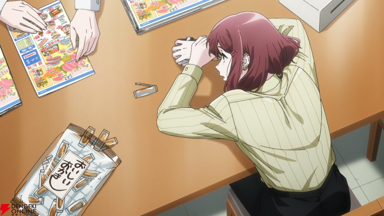 アニメ『スーパーの裏でヤニ吸うふたり』ABEMA先行配信版のOPはずとまよの『クズリ念』、EDはimaseの『NIGHT DANCER』。ノンクレ映像も解禁