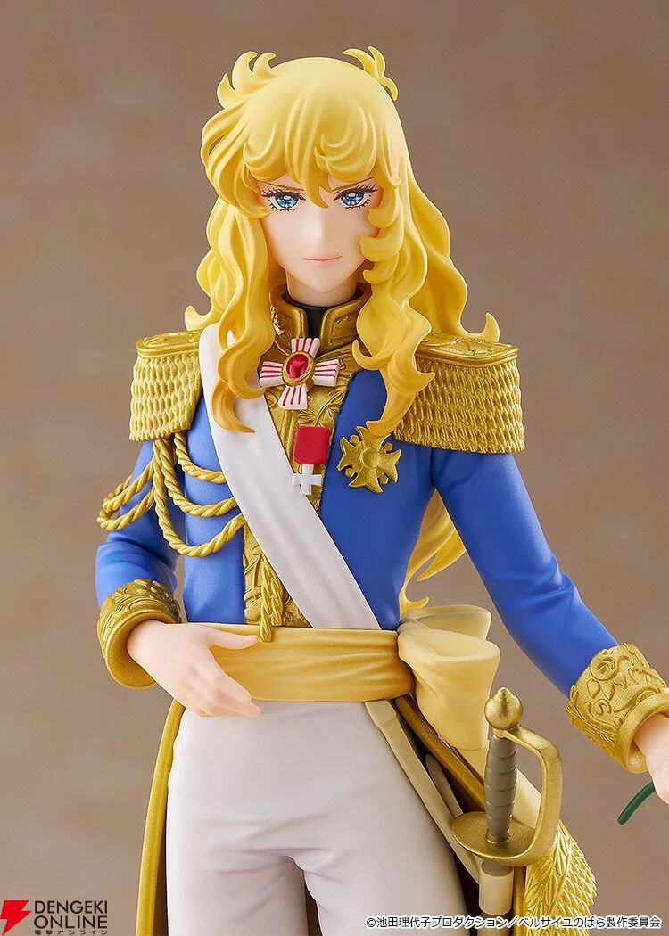 劇場版『ベルサイユのばら』オスカル様が気品あふれる姿で立体化