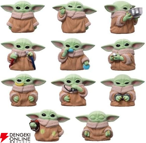 スター・ウォーズ』グローグーが多彩な表情でフィギュア化！【マンダ