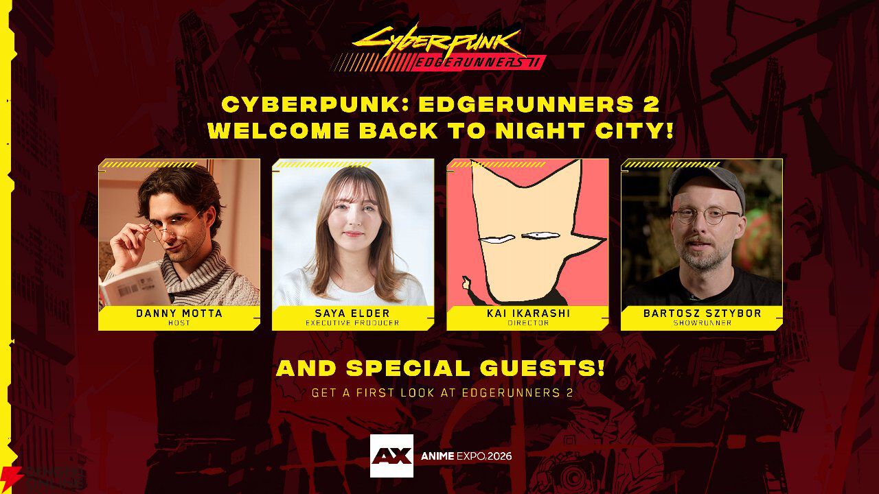 アニメ『サイバーパンク：エッジランナーズ2』最新情報が7/4のAnimeExpo2026でお披露目。五十嵐海監督も出演