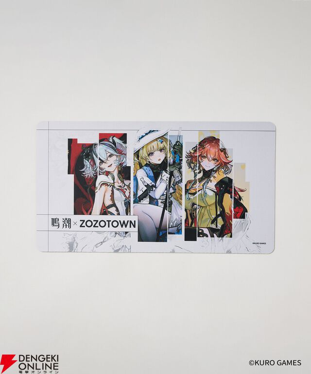 『鳴潮』とZOZOTOWNがコラボ。ツバキ、フィービー、長離が描き下ろしイラストでアパレル＆グッズ化