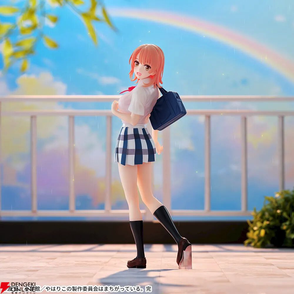 俺ガイル】雨に濡れたYシャツのシースルー質感をリアルに再現。一色