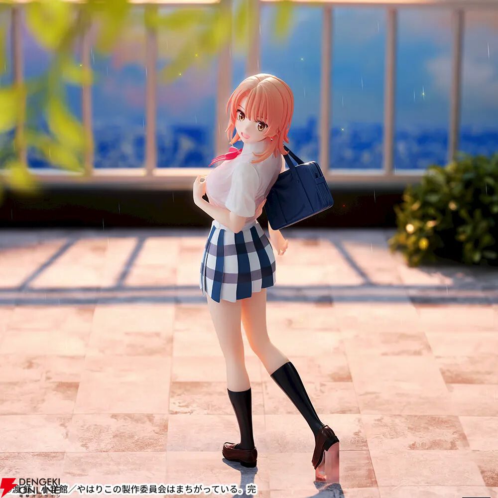 俺ガイル】雨に濡れたYシャツのシースルー質感をリアルに再現。一色