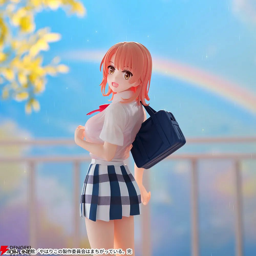 俺ガイル】雨に濡れたYシャツのシースルー質感をリアルに再現。一色