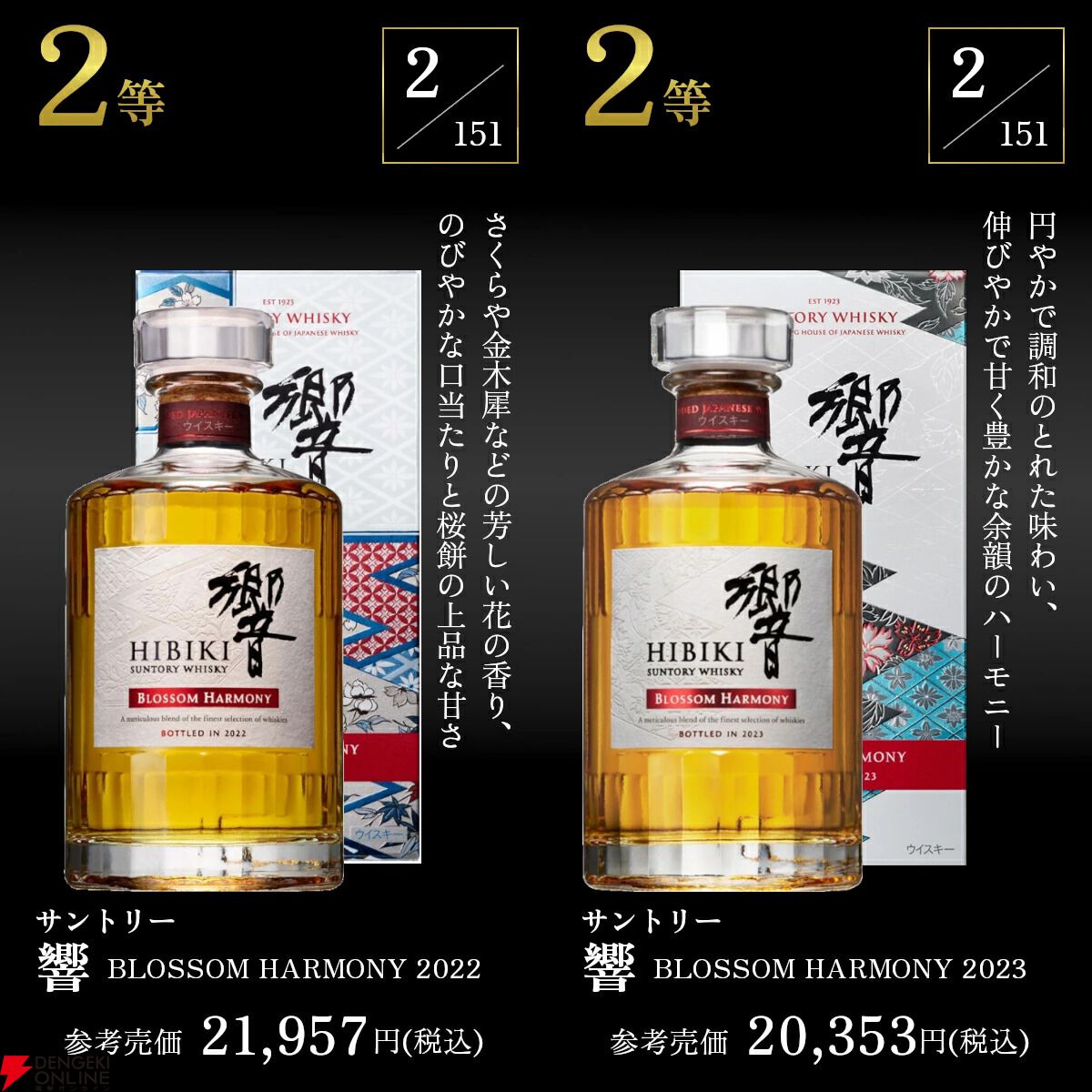 特賞はスプリングバンク21年。山崎、響、白州なども狙える『プレミアムウイスキーくじ』2弾が販売中【6/1 9:59までエントリーでポイント10倍】