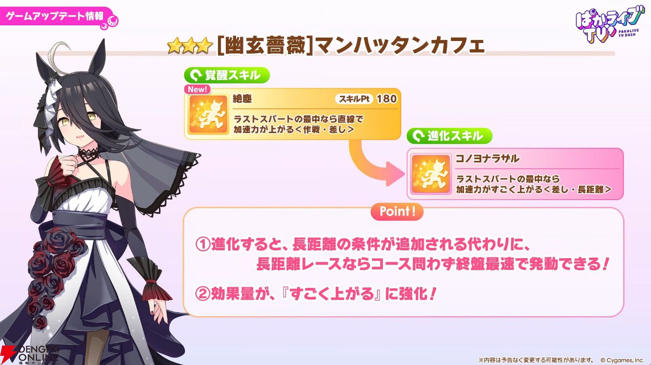 【ウマ娘】花嫁マンハッタンカフェ＆ジェンティルドンナが登場！ 新育成シナリオは…ラーメンがモチーフ!?【5/27ぱかライブTV'まとめ】