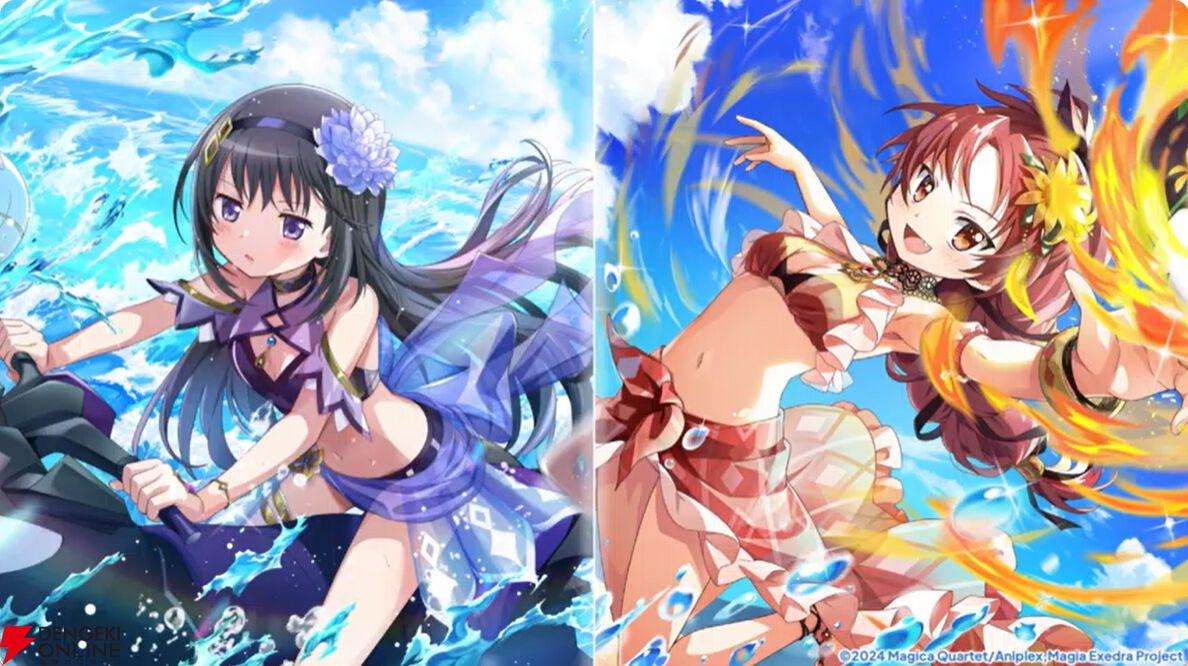 まどドラ』水着ほむらの能力解禁。水着杏子は火属性全体バッファー