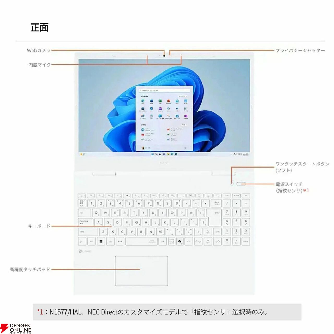 『NEC 15.6インチ ノートパソコン LAVIE N15』