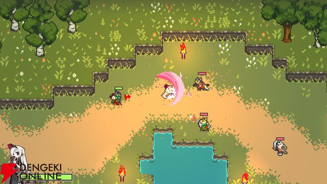 魔族の少女が倒したモンスターで自分だけのパーティを結成していくローグライト『魔王パーティ』ストアページ公開