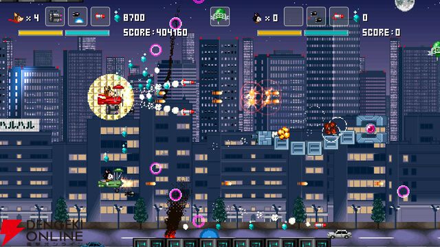 電撃インディー大賞シューティング部門1位のピクセルが開発するSTG『ホーギーヒュー』がSwitchで10/22発売