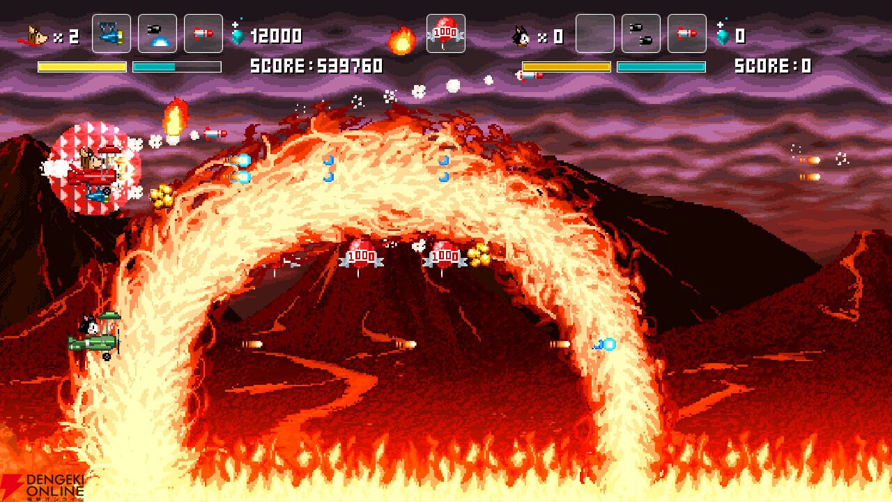 電撃インディー大賞シューティング部門1位のピクセルが開発するSTG『ホーギーヒュー』がSwitchで10/22発売