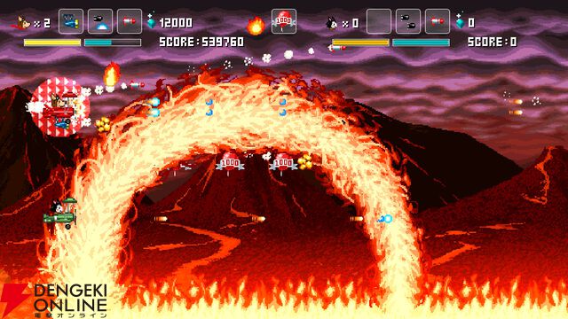 電撃インディー大賞シューティング部門1位のピクセルが開発するSTG『ホーギーヒュー』がSwitchで10/22発売