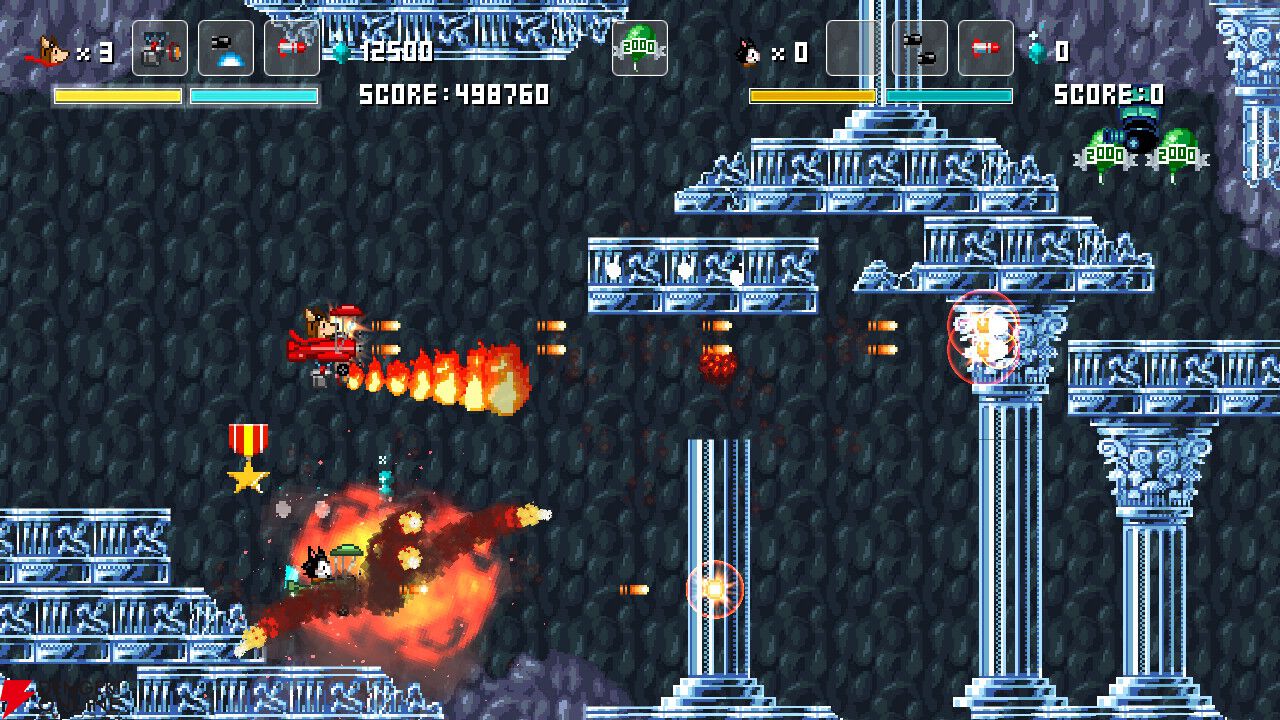 電撃インディー大賞シューティング部門1位のピクセルが開発するSTG『ホーギーヒュー』がSwitchで10/22発売