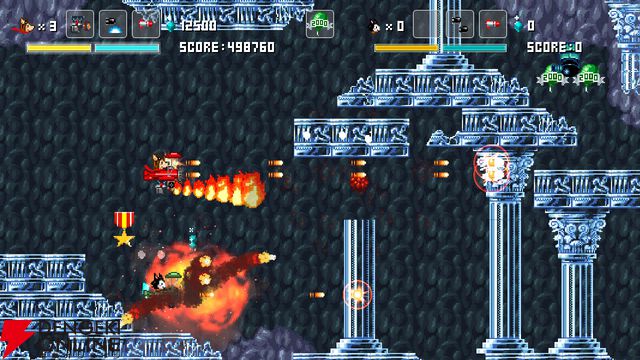 電撃インディー大賞シューティング部門1位のピクセルが開発するSTG『ホーギーヒュー』がSwitchで10/22発売