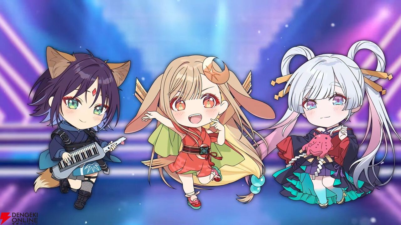 超かぐや姫！』かぐや、彩葉、ヤチヨがねんどろいど化。かわいい