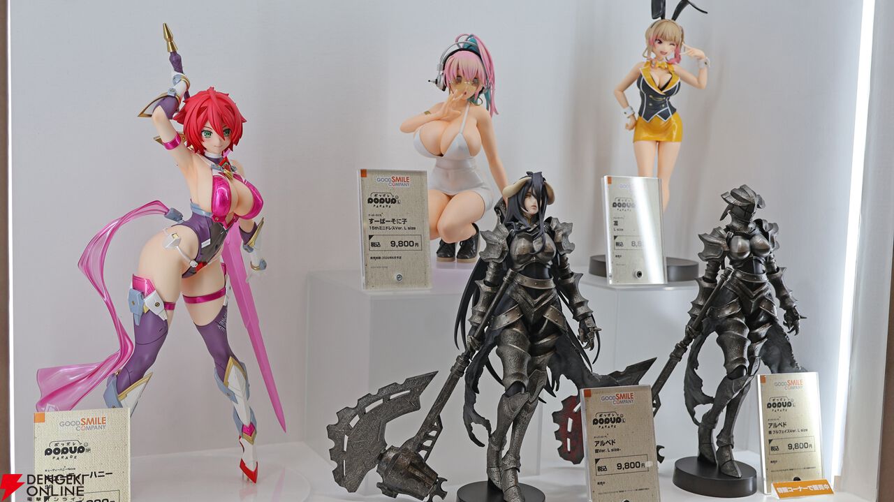 グッスマのフィギュアの祭典が開幕。小島監督のねんどろいどや『ミルキー☆サブウェイ』のPOP UP PARADEなどが展示【グッドスマイルフェス2026写真レポート1】