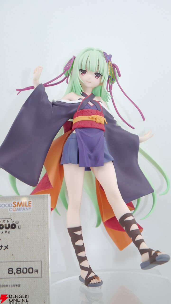 グッスマのフィギュアの祭典が開幕。小島監督のねんどろいどや『ミルキー☆サブウェイ』のPOP UP PARADEなどが展示【グッドスマイルフェス2026写真レポート1】