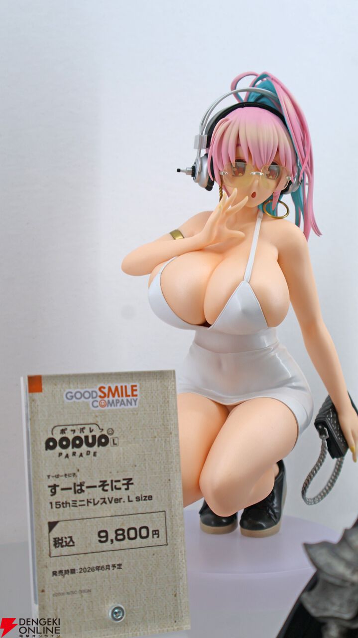 グッスマのフィギュアの祭典が開幕。小島監督のねんどろいどや『ミルキー☆サブウェイ』のPOP UP PARADEなどが展示【グッドスマイルフェス2026写真レポート1】