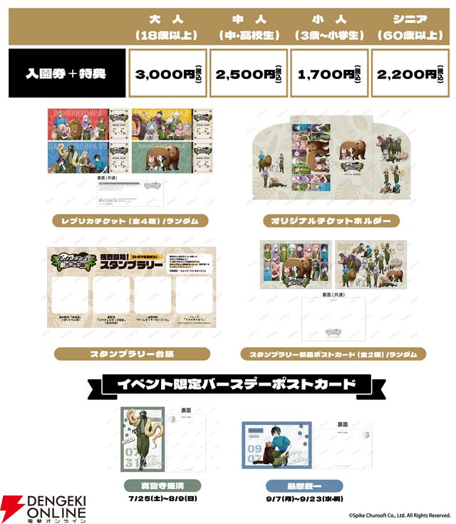 『ダンガンロンパ』シリーズ×東武動物公園