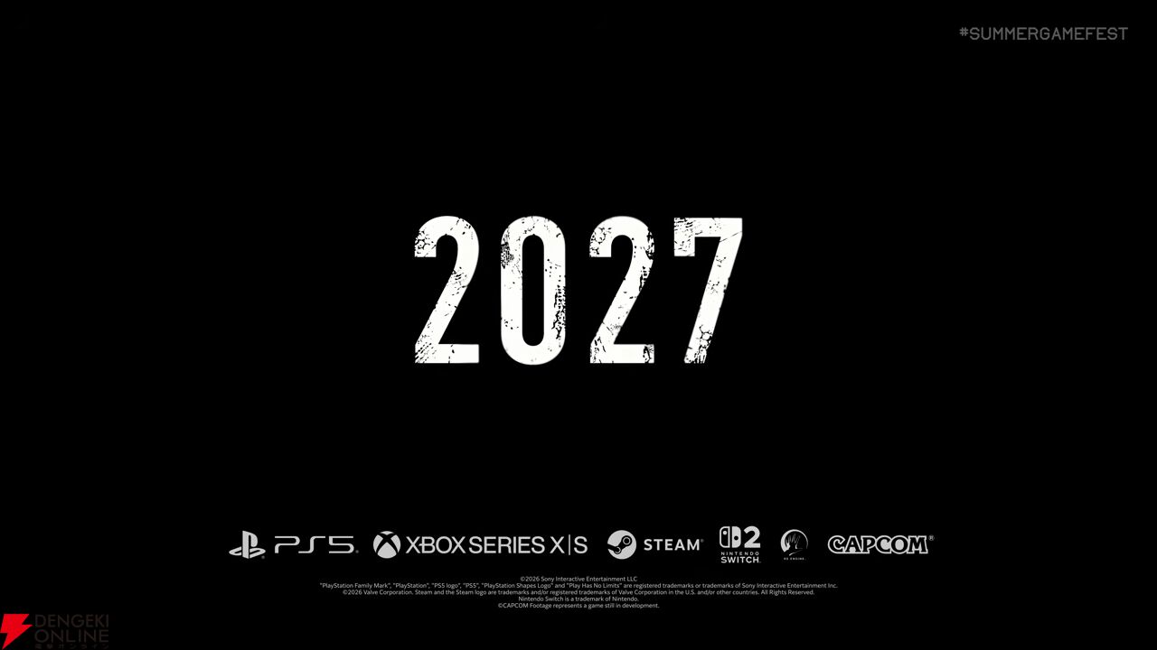 『バイオハザード RE:ベロニカ』発表、2027年発売。機種はPS5、Xbox Series X|S、Steam、Switch2【Summer Game Fest 2026】