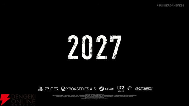 『バイオハザード RE:ベロニカ』発表、2027年発売。機種はPS5、Xbox Series X|S、Steam、Switch2【Summer Game Fest 2026】