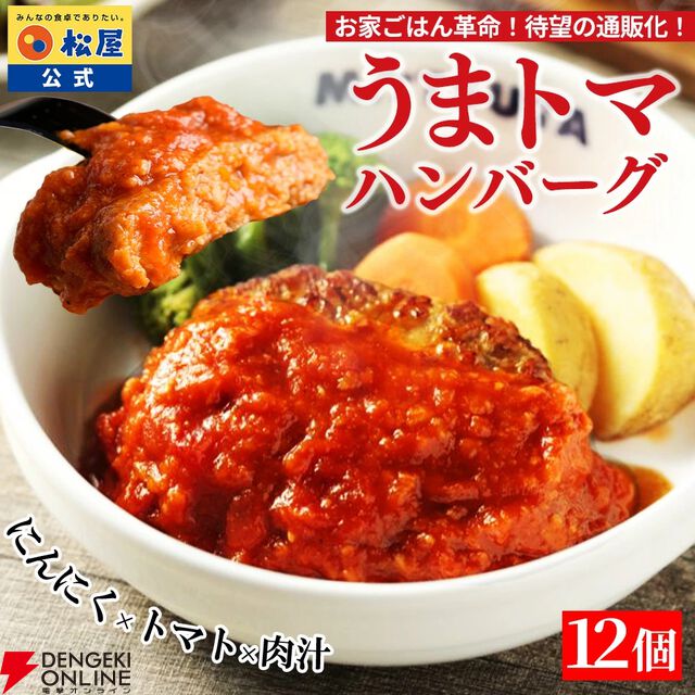 『うまトマハンバーグ12食』