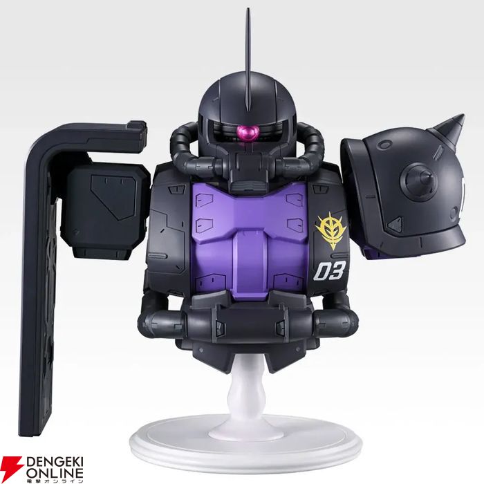 画像4/7＞【ガンダム一番くじ】量産機や黒い三連星などのザクII胸像
